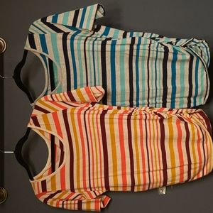 Motherhood Maternity Striped Shirts (2)